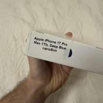 IPhone 17 pro max 1tb, nano/sim, в Санкт-Петербурге