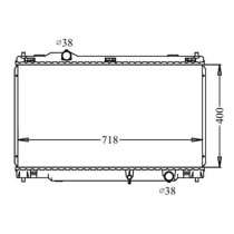 Радиатор охлаждения двигателя MARK X 2004- TO-0115-16, в Артеме