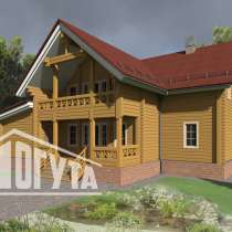 Строительство дома под ключ по проекту Владимир-260, в Москве