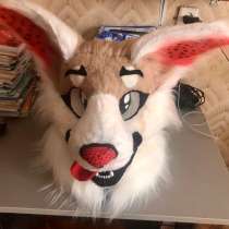 Фурсьют голова арбузного корги Арбузика | Fursuit, в Челябинске