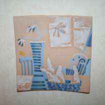 Декоративная тарелка в ретро стиле, в Москве