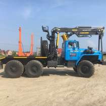 Лесовоз Урал 55571 (230 л. с.) с КМУ VM10L. Новый. В наличии, в Санкт-Петербурге