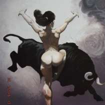 Картина от РиКо Танец с быком, в Москве