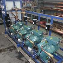 Морозильная стойка бу на базе 2х bitzer 4cs-8.2-40, в Санкт-Петербурге