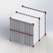 Контейнер разборный на дачу или на склад, в Екатеринбурге