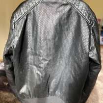 Куртка кожаная мужеская, в Москве