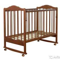 Детская кроватка в комплекте с матрасом с кокосовой стружки, в Ростове-на-Дону