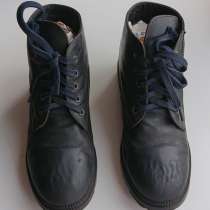 Ботинки кожаные детские черные, в Самаре