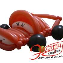 Фигуры из шаров, в Саратове