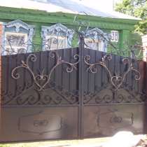 Кованые и сварные металлические ворота в Орехово-Зуево, в Орехово-Зуево
