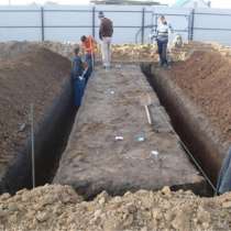 Копка. Земляные работы в Рузском районе, в Рузе