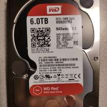 HDD WD Red 6 TB WD60EFRX SATA / NAS Hard Drive, в Москве