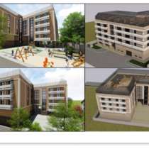 Продается земельный участок с согласованным проектом 4-х эт, в Керчи