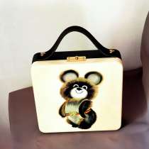 Авторская сумка, по мотивам - олимпиада-80,олимпийский мишка, в г.Минск