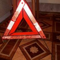 Знак аварийной остановки ОСВАР в мягком чехле (качественный), в Москве