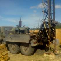 Буровая установка УГБ-1ВС на базе ЗИЛ-131, в Красноярске