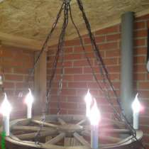 Колесо-люстра, в Москве