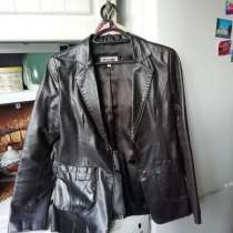Куртка-пиджак кожаный, в Санкт-Петербурге
