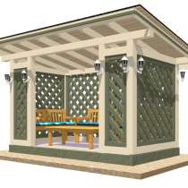 Проектирование и строительство беседок TEREMDOM, в Вологде