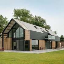 Дом в стиле барн-хаус, в Москве