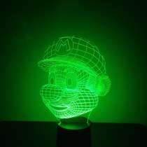 Светодиодный 3Д ночник, в Череповце