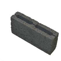 Керамзитобетонный блок перегородочный 390х90х188 мм, в Воскресенске