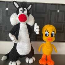 Gehäkelte Tweety und Sylvester. Set. Neu. Handarbeit, в г.Дюльмен