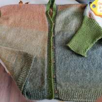 Кардиган хэндмейд вязаный, ручная работа, на заказ, в Москве