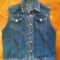 Джинсовая жилетка стоковая Греция, в г.Черневцы