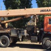 Продам автокран 25тн-22м, Ивановец, КАМАЗ,2012г/в, в Тюмени