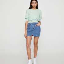 Блузка мятная pull and bear, в Ростове-на-Дону