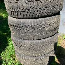 Продам зимний комплект шин 215/55/R17, в Иванове