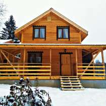 Дом с баней в лесу, в Тарусе