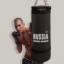 Мешок боксерский Премиум 50 кг черный, в Новосибирске