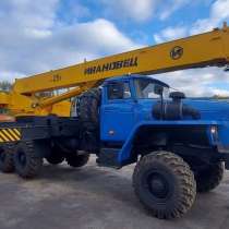 Продам автокран Ивановец, Урал, 25тонн, 22 метра, в Новосибирске