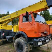 Продам автокран Ивановец, КАМАЗ-43118(6х6),2008г/в, в Ханты-Мансийске