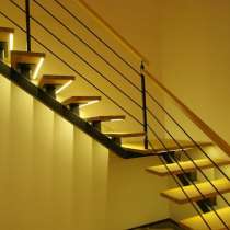 Лестница на металлическом каркасе, в Ульяновске