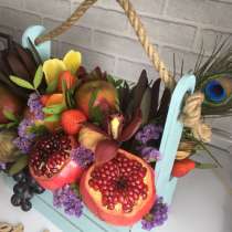 Съедобные букеты, боксы, корзины, в Воронеже