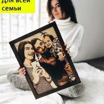 Выжигание портретов по фото на дереве, в Красноярске