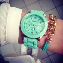 Часы с силиконовым ремешком Geneva, в г.Днепропетровск