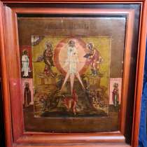 Старинная старообрядческая икона Преображения Господня. XIXв, в Санкт-Петербурге