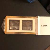 УСТАНОВОЧНАЯ РАМКА gira classiX латунь-кремовый, в Москве