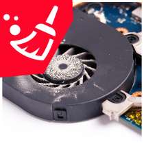 Чистка ноутбуков от пыли(шум, перегрев). Выезд. Красноярск, в Красноярске