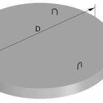 Плита низа (днище колодезное) ПН 10-1, в Сафоново
