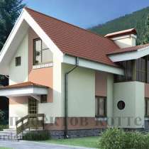 Строительство двухэтажного дома из кирпича 6x9,1, в Москве