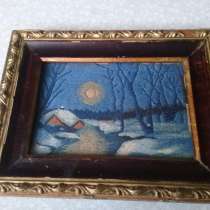 Старая картина. вышивка и другие, в Москве