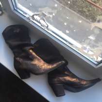 Сапоги из натуральной замши, в Санкт-Петербурге