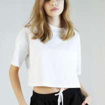 Кроп-топ (белый цвет), в г.Алматы