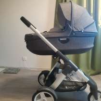 Коляска Stokke trailz black melange 2 в 1, в Домодедове