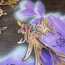 Клеенка термо на журнальный стол. Прозрачная с рисунком, в Челябинске